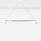 Franz West, Haus Lange Lampe Chandelier, 1991, Bronze chandelier, with brown patina