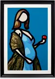 Julian Opie, Mirjam (C. 163), 2011, Inkjet print in colours, on Epson Premium Semigloss Photo paper dry-mounted to aluminium (as issued), the full sheet
