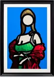 Julian Opie, Felicia (C. 162), 2011, Inkjet print in colours, on Epson Premium Semigloss Photo paper dry-mounted to aluminium (as issued), the full sheet