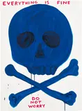 David Shrigley, Everything is Fine, 2023, Screenprint in colours with varnish overlay, on Somerset Satin paper, the full sheet