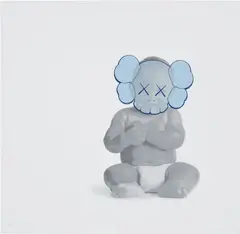 Kaws, INFANT, 2006, Screenprint in colours with blue glitter varnish, on heavy wove paper, with full margins