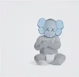 Kaws, INFANT, 2006, Screenprint in colours with blue glitter varnish, on heavy wove paper, with full margins