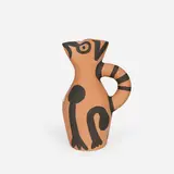 Pablo Picasso, Pichet Yan (Yan Pitcher) (A.R. 140), 1952, Red earthenware turned pitcher painted in colours