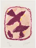 Georges Braque, Oiseaux fulgurants (Dazzling Birds), from Lettera amorosa (Love Letter) (see V. 187), 1963, Lithograph in colours, on Arches paper, with full margins