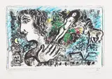 Marc Chagall, La joie de vivre (The Joy of Life) (M. 472), 1967, Lithograph in colours, on Arches paper, with full margins
