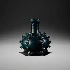 Napoleone Martinuzzi, Important vase, circa 1930, Coloured iridescent pulegoso glass