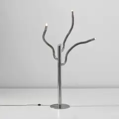 'Cactus' adjustable floor lamp by Angelo Lelii, circa 1967, Stainless steel, sold Apr 2026