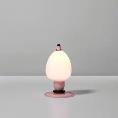 Napoleone Martinuzzi, Table lamp, model no. 9012, circa 1930, Incamiciato glass, coloured glass, brass