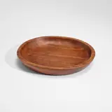 Alexandre Noll, Dish, 1950s, African mahogany