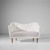 Sofa, model no. BO46 by Finn Juhl, designed 1946, Teak, fabric, sold Apr 2026