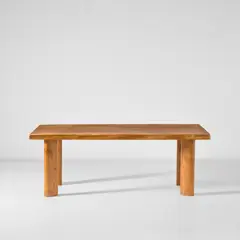Dining table by Charlotte Perriand, circa 1958, Ash, offered Apr 2026
