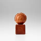 Line Vautrin, Rare sculpture, circa 1975, Talosel