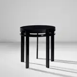 Piero Bottoni, Rare games table, from Casa Cicogna, Milan, circa 1934, Painted wood, brass