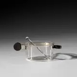 Josef Albers, Rare tea glass with stirrer