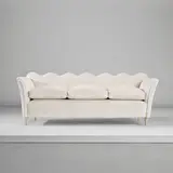 Paolo Buffa, Rare sofa, circa 1945, Painted wood, fabric