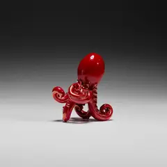 Octopus sculpture, model no. 4747 by Carlo Scarpa, circa 1929, Coloured pasta vitrea, sold Apr 2026