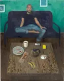 Nathanaëlle Herbelin, Max, 2015-2022, oil on canvas