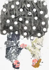 Georg Baselitz, Ein unvergessener Tag, 2002, oil on canvas