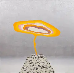 William Monk, A Fool Through the Cloud, 2018-2019, oil on canvas