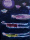Katherine Bradford, Under the Saturn Sky