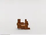 Antony Gormley, BELT 1 (MEME) III, 2018, cast iron