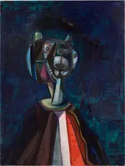 George Condo, Untitled, 2008-2010, oil on linen