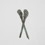 Thomas Schütte, United Enemies, 1997, bronze, in two parts