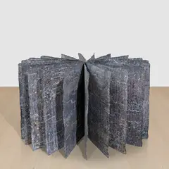 Anselm Kiefer, For Robert Fludd, the Secret Life of Plants, 2001, oil and lead on burlap