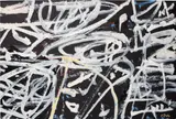 Jean Dubuffet, Donnée, 1984, acrylic on paper laid down on canvas