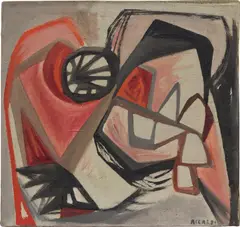 Carla Accardi, Senza Titolo, 1950, oil on canvas