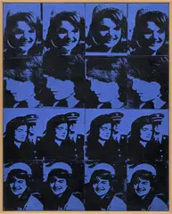 Andy Warhol, ‘Sixteen Jackies’ by Richard Pettibone, 1996, acrylic and silkscreen ink on canvas, in artist's frame, sold Mar 2025