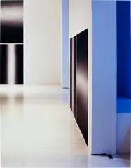 Black and White and Blue by Louise Lawler, 2007-2010, laminated Fujiflex on museum box, sold Mar 2025