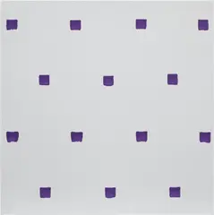 Niele Toroni, Empreintes, 1973, acrylic on canvas