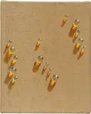 Kim Tschang Yeul, Waterdrops, 2002, oil on hemp cloth