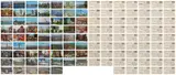 On Kawara, I Got Up, 1977, ink on mailed postcards, in 61 parts