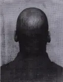 Glenn Ligon, Silver Self-Portrait, 2005, silkscreen ink on paper