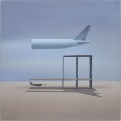 Mehdi Ghadyanloo, Inside of Doubt, 2015, oil on canvas