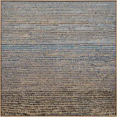 Maria Yelletisch, Mar de otoño, 2023, oil on canvas, in artist's frame