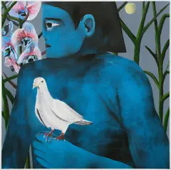 Vojtěch Kovařík, Untouchable, 2019, acrylic on canvas