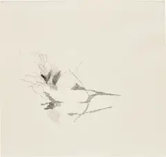 Untitled by Julie Mehretu, 2000, ink on tracing paper, offered Apr 2025
