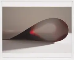 Wolfgang Tillmans, paper drop (passage) II, 2019, artist made inkjet print, mounted, in artist's frame
