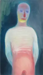 Miriam Cahn, ergeben, 1996, oil on linen
