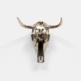 Sherrie Levine, Horned Steer Skull, 2002, cast bronze