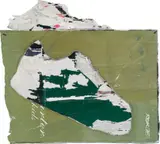 Mark Bradford, Untitled (Shoe)