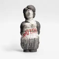 Raven Halfmoon, NATTIH, 2019, stoneware and glaze