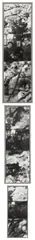 Gilbert&George, BLOSSOM DRINK, 1973, artist made gelatin silver print, in artists' frame, triptych