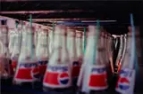 Gabriel Orozco, Pepsi Bottles, 1998, artist made dye destruction print, mounted