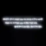 Cerith Wyn Evans, Voodoo Child, 2012, artist installation comprising white neon