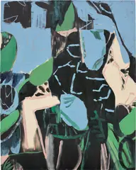 Francesca Mollett, Overlay, 2017, oil on canvas