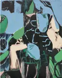 Francesca Mollett, Overlay, 2017, oil on canvas